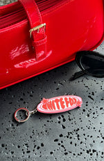 Hiding The Light Keychain Pink/Red