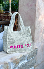 Tyrus Small Top Handle Bag Natural/Pink