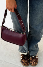 Sophia Shoulder Bag Burgundy