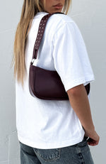 Sophia Shoulder Bag Burgundy