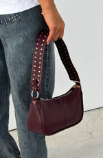 Sophia Shoulder Bag Burgundy