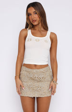 Be The One Rib Tank White
