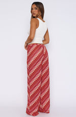 Long Desire Pants Berry
