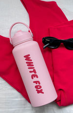 Staying Hydrated Drink Bottle Pink/Red