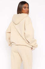 Capsule 9 Catch A Vibe Oversized Hoodie Sand