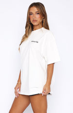 Core Classic Oversized Tee White