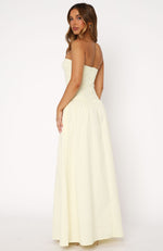 Take Back Maxi Dress Lemon