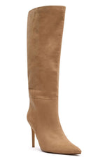 Run Away With Me Knee High Boots Light Tan