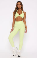 Go Getter High Waisted Leggings Citrus