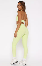 Go Getter High Waisted Leggings Citrus