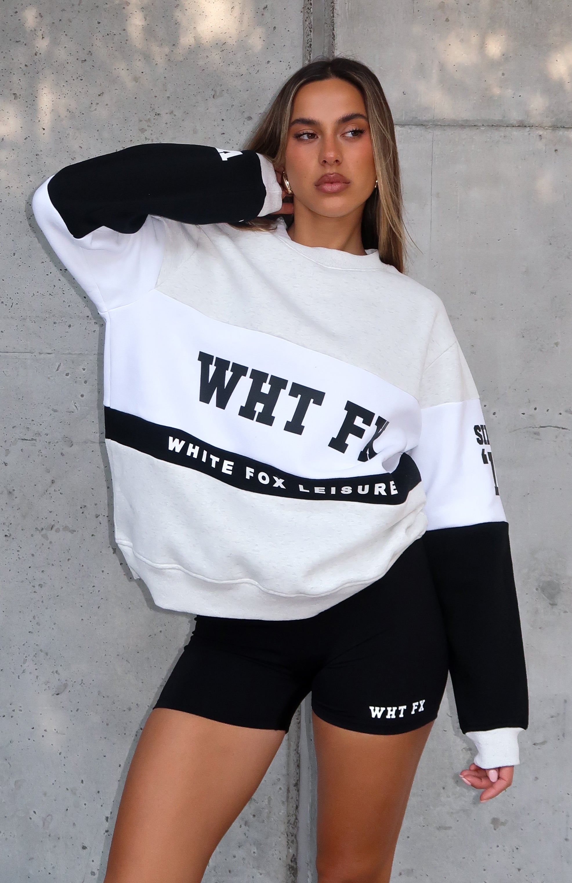Latest And Greatest Bike Shorts Black | White Fox Boutique UK