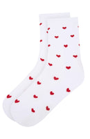 Lazy Days Socks White