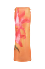 Luminous Maxi Skirt Sunset Floral