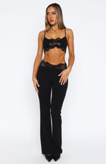 Gloss Girl Pants Black