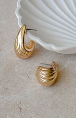 Misha Earrings Gold