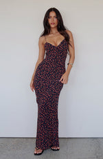 New Beginnings Maxi Dress Red Rose