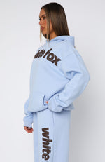 From The Archives Allora Oversized Hoodie Blue