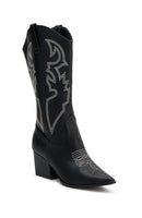 Alice Cowboy Boots Black
