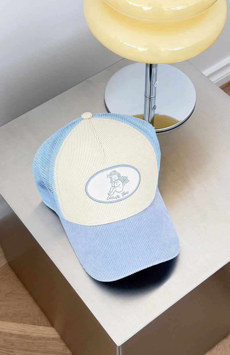 Just Too Cute Cap Baby Blue/Cream