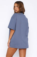 Core Classic Oversized Tee Ocean