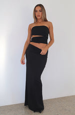 Party Time Maxi Skirt Black
