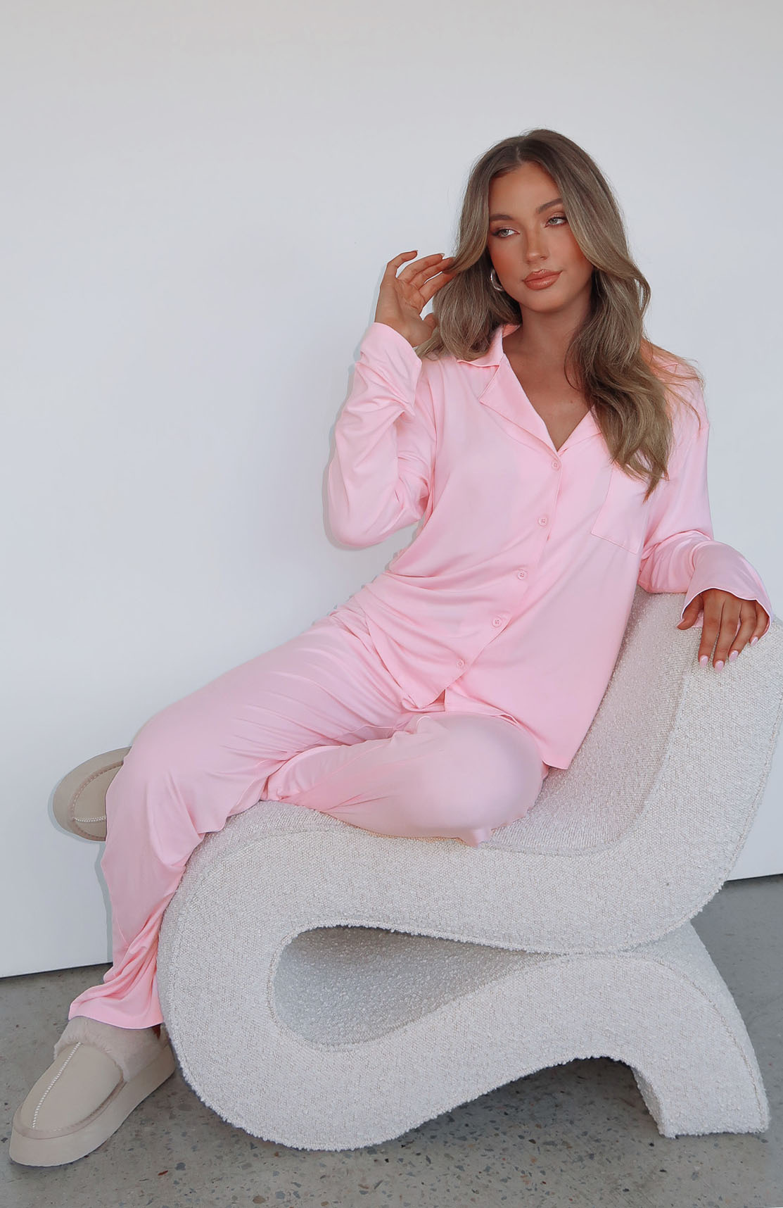 Pajamas Pyjama Set Long Sleeve Pillow Talk Long Sleeve Pyjama Set