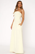 Take Back Maxi Dress Lemon