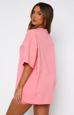Don't Even Try Oversized Tee Melon