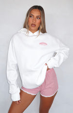 Small Joys Oversized Hoodie White