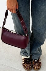 Sophia Shoulder Bag Burgundy