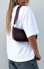 Sophia Shoulder Bag Burgundy