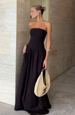 Take Back Maxi Dress Chocolate