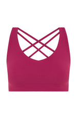 Stamina High Support Sports Bra Berry