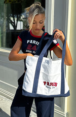 Team Paris Tote Bag Off White