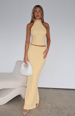 That's Right Maxi Skirt Popcorn