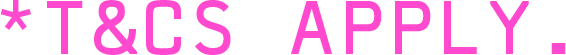 T&Cs apply