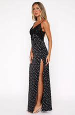 Keep Me Sweet Maxi Dress Polka Dot
