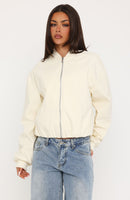 Thora Bomber Jacket Cream