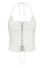 After Party Bustier White