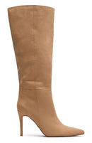 Run Away With Me Knee High Boots Light Tan