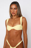 Elouera Bikini Top Lemon