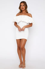 Need A Rush Mini Dress White