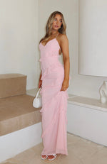 You Say It's Love Maxi Dress Baby Pink