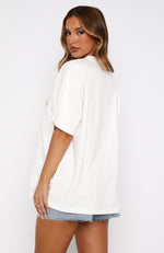 Power Of Possibility Oversized Tee White