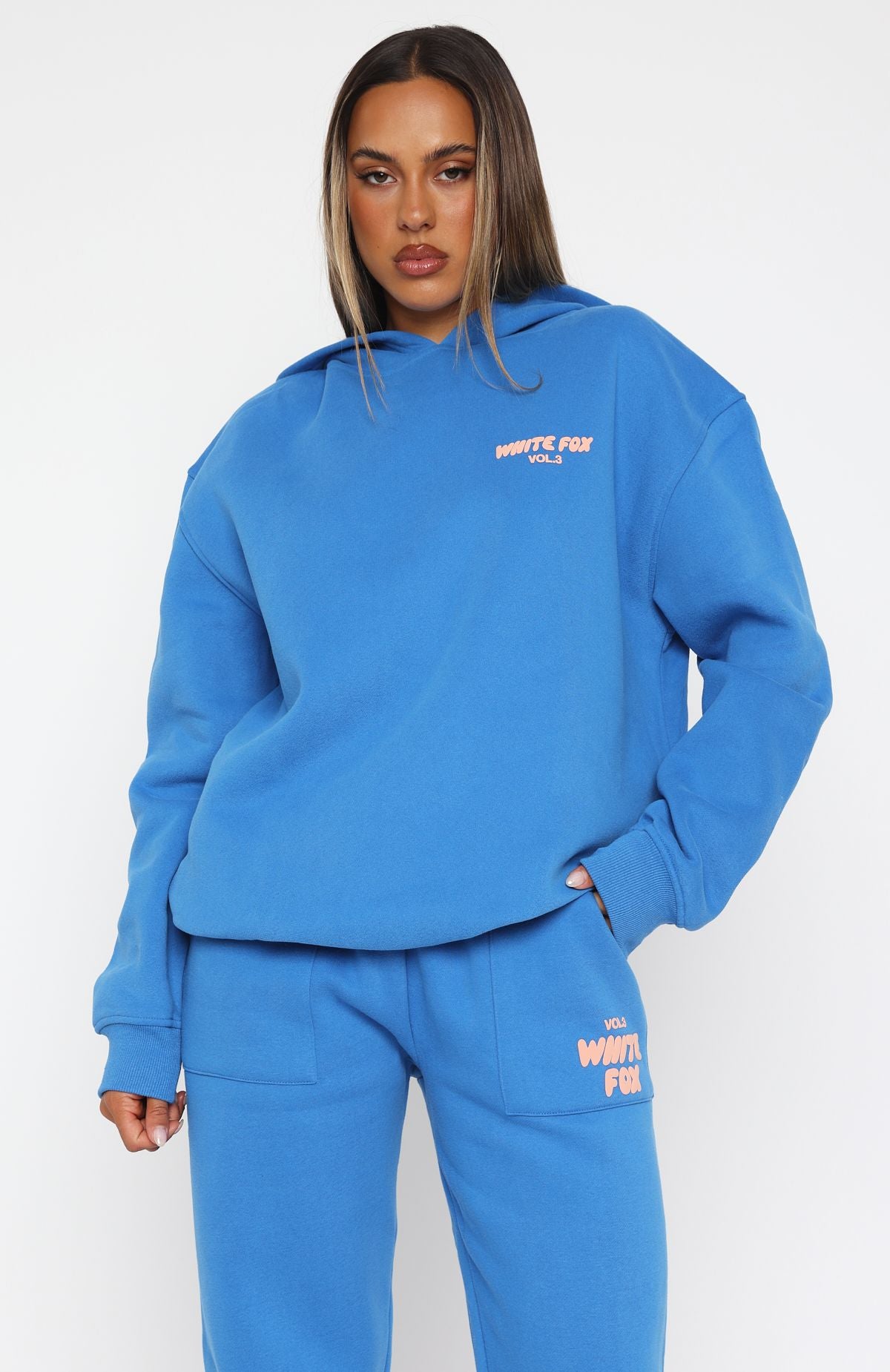 Offstage Hoodie Azure | White Fox Boutique UK