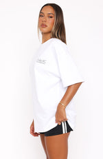 Studio Classic Oversized Tee White