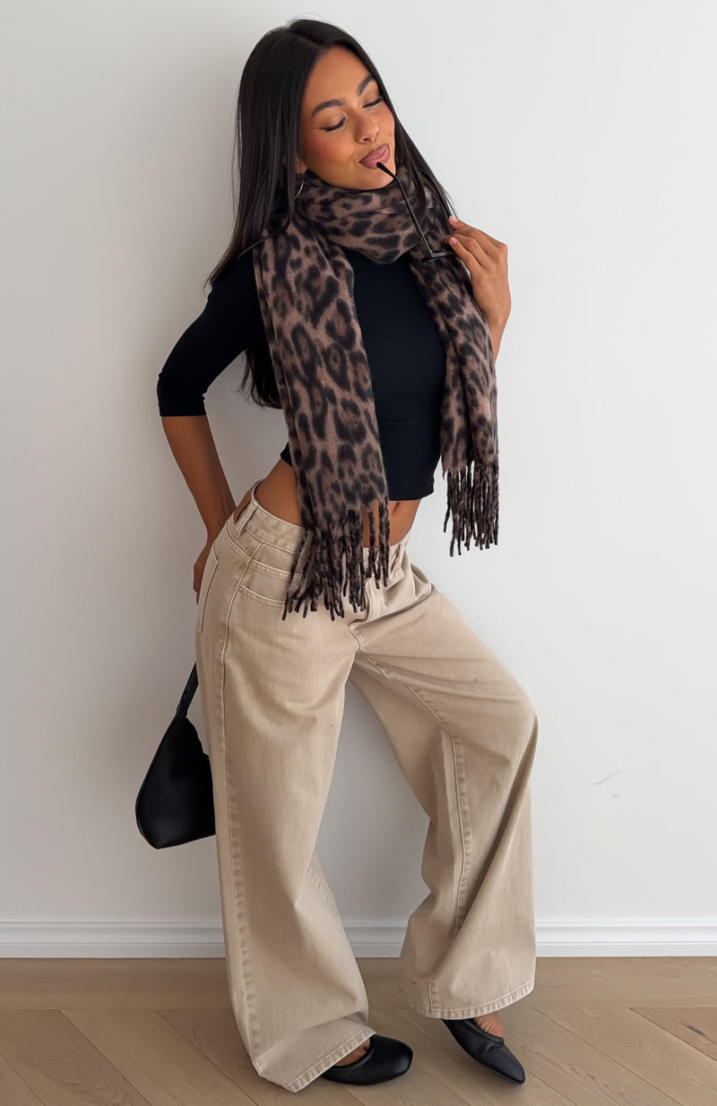 Blaise Scarf Leopard