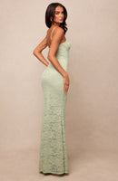 Blossom Belle Maxi Dress Sage