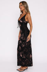 Crush On You Maxi Dress Midnight Floral