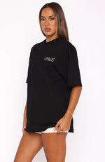 Studio Classic Oversized Tee Black